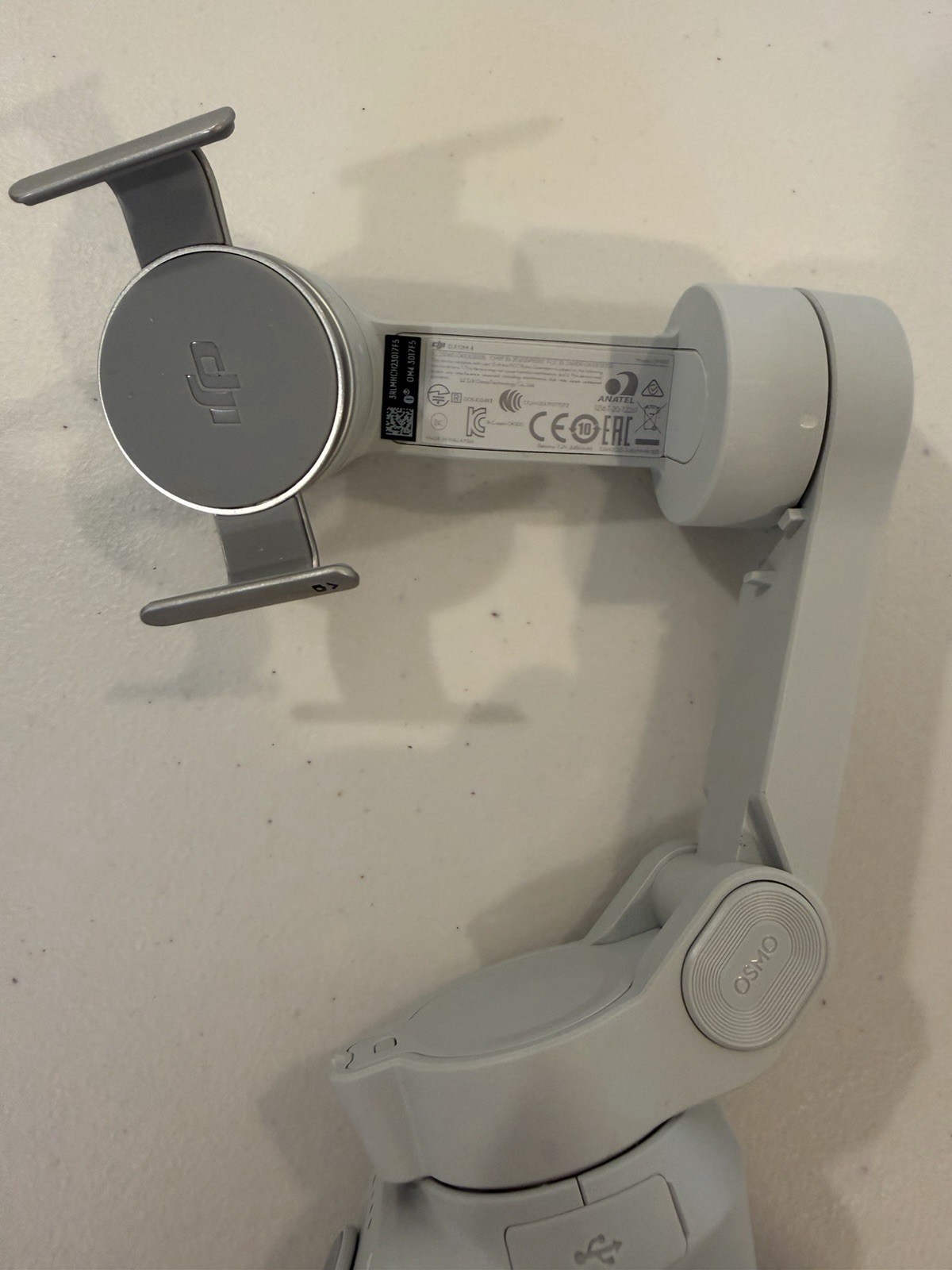 DJI Om 4 SE Gray Foldable Stabilizer Gimbal With Hard Case