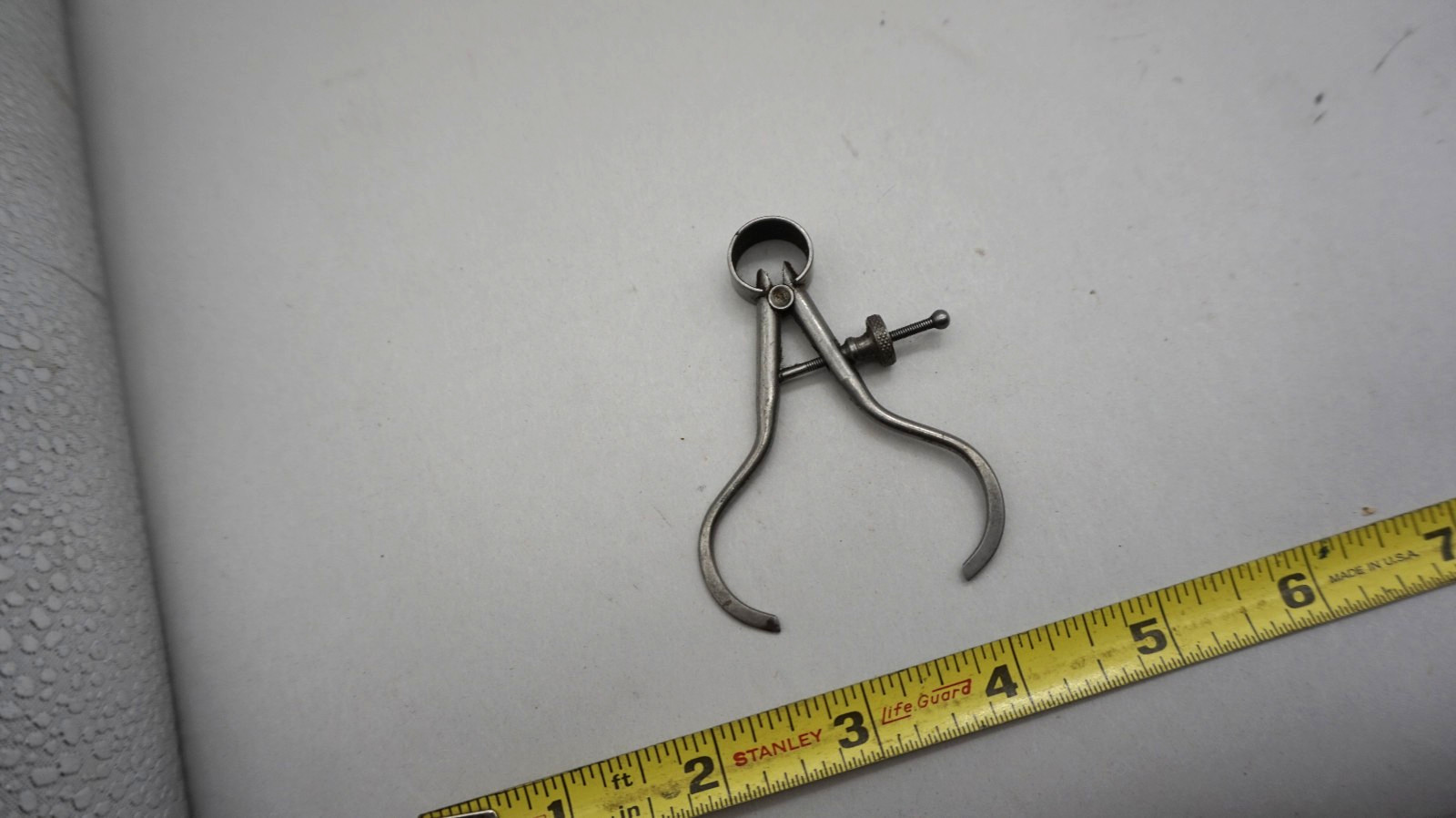 LS Starrett vintage No. 275 Toolmakers' Spring Outside Calipers 2-3/8" Size