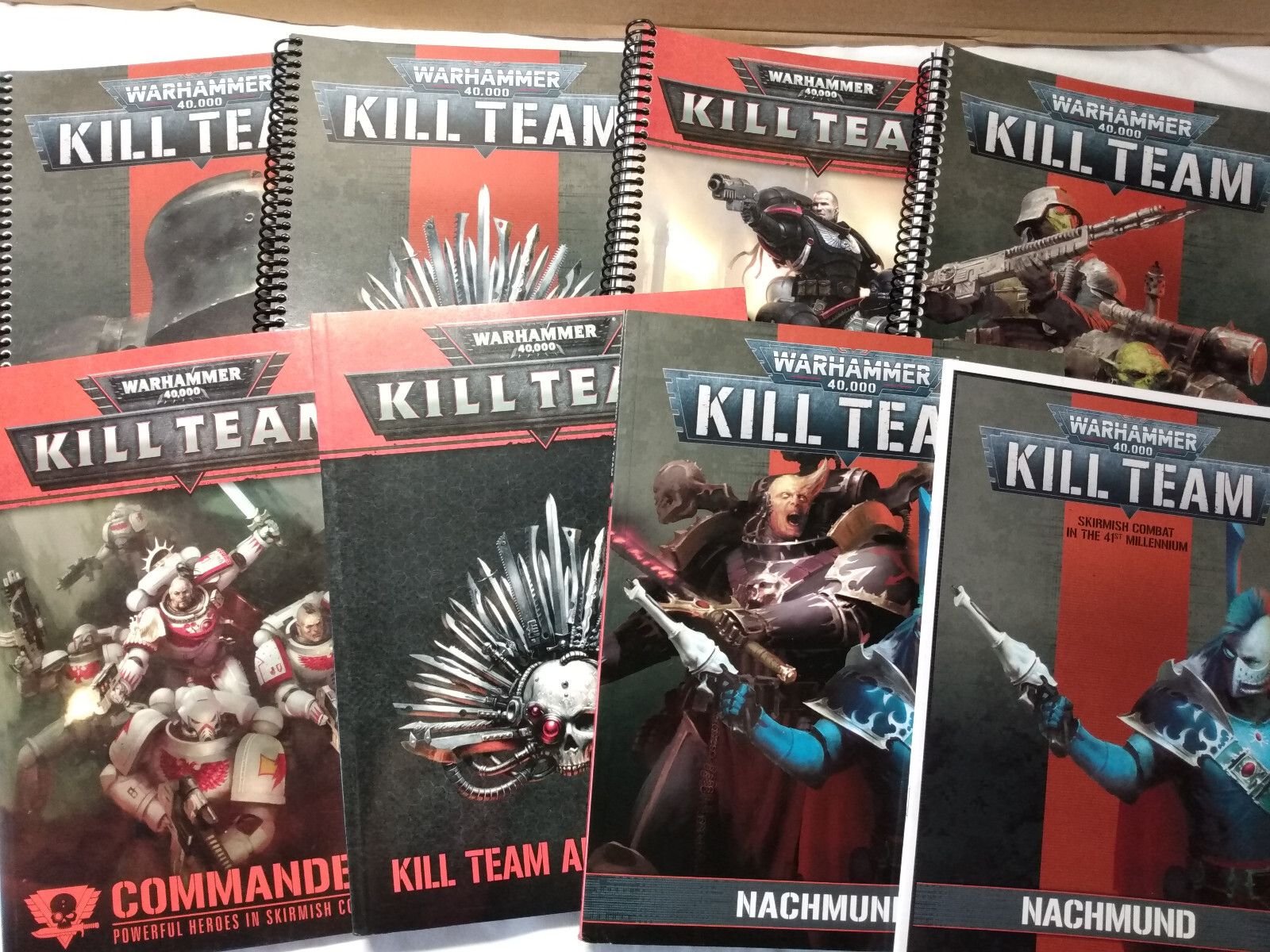 Warhammer 40k Kill Team Big Lot Core Rules Octarius Nachmund BOOKS ONLY