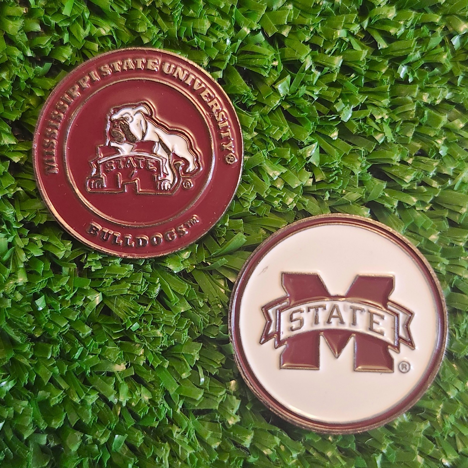 Mississippi State Bulldogs Golf Ball Marker New