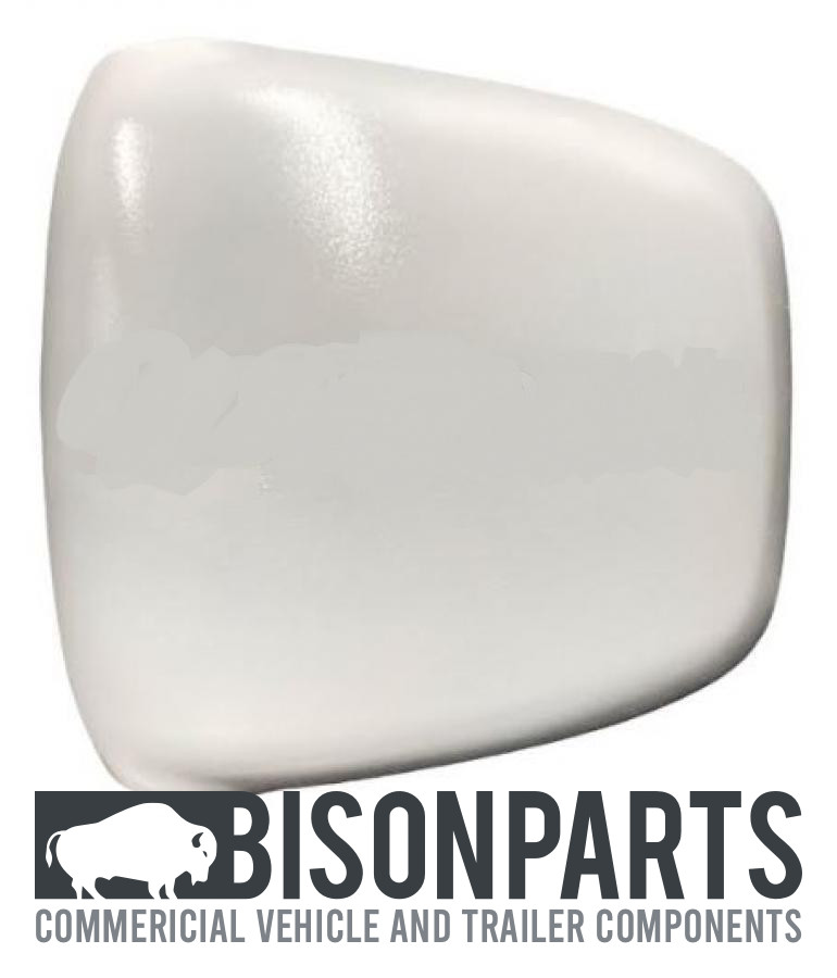 WIDE ANGLE MIRROR BACK COVER FITS DAF XF (2012 ON) WHITE