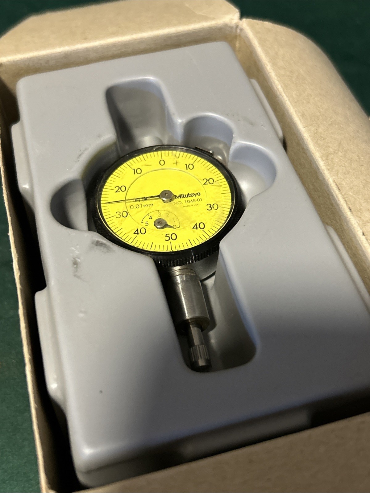 Mitutoyo Dial Indicator 1045B-01 In Box (I36)