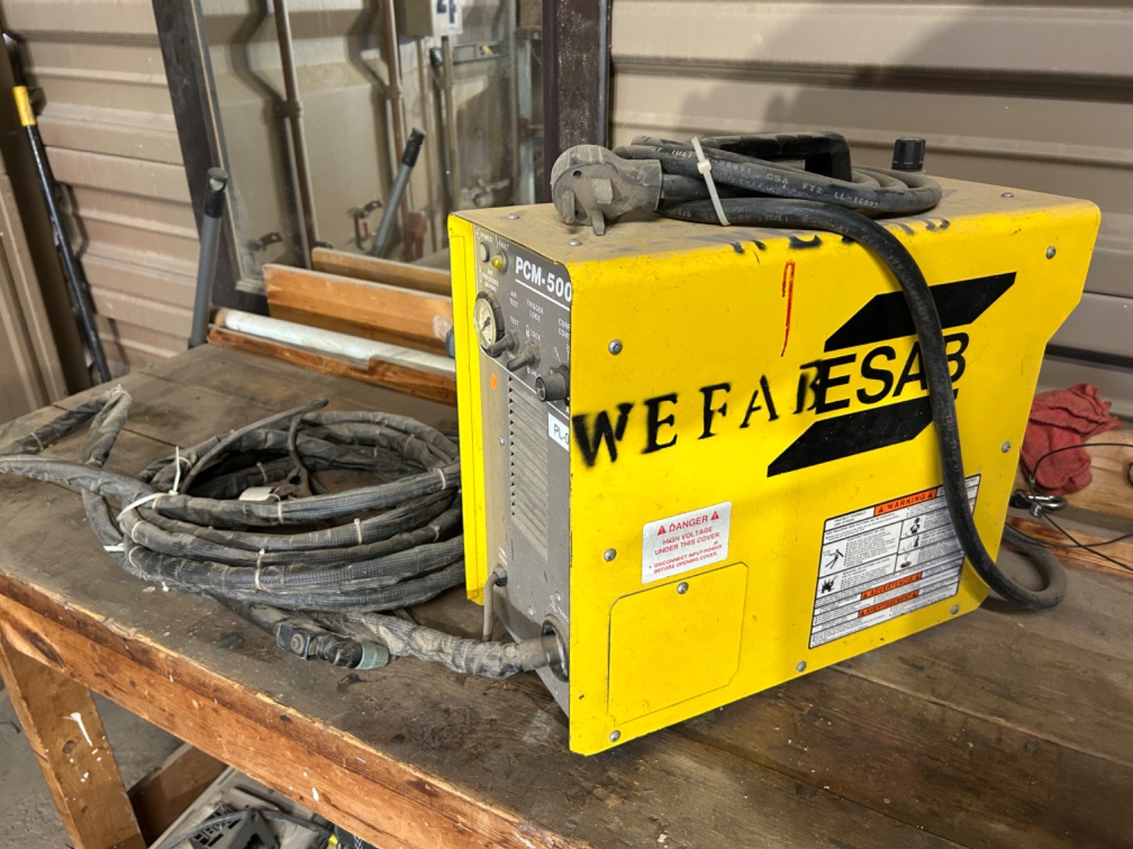 Esab PCM-500I Plasma Cutter 35a Amp 120v-ac 230v-ac 1ph