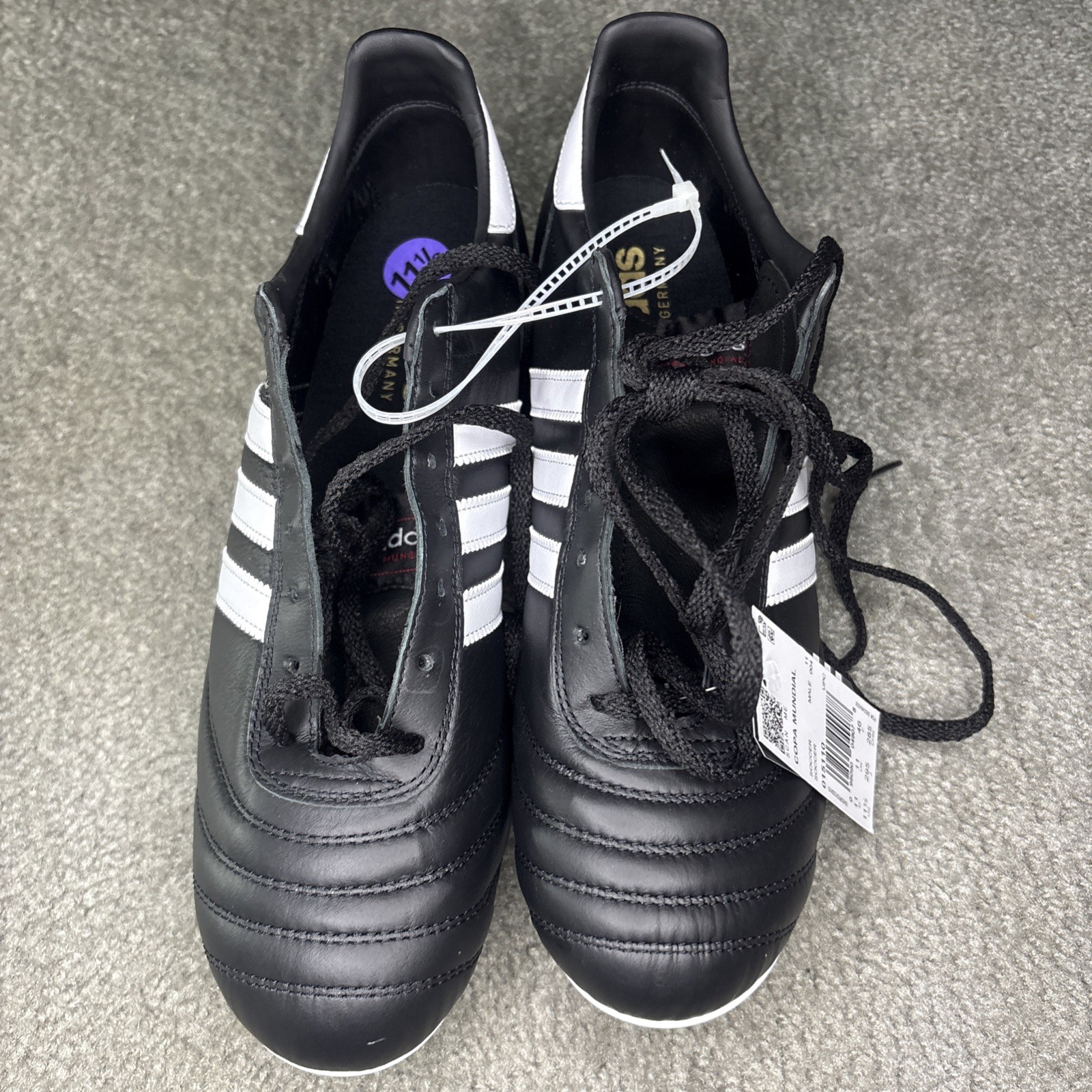 Adidas Copa Mundial Made In Germany FG Soccer Cleats Men's Size 11.5