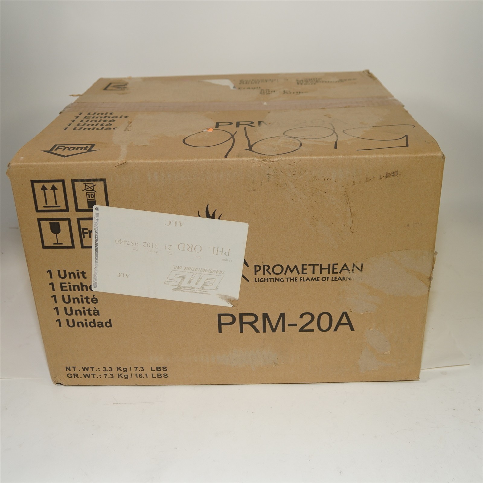 Promethean PRM-20A Short Throw LCD Multimedia Projector