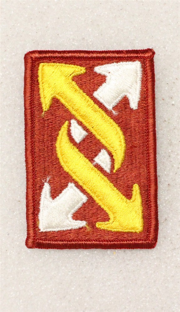 Army patch 5398 - 153rd Transportation Brigade w/merrowed edge