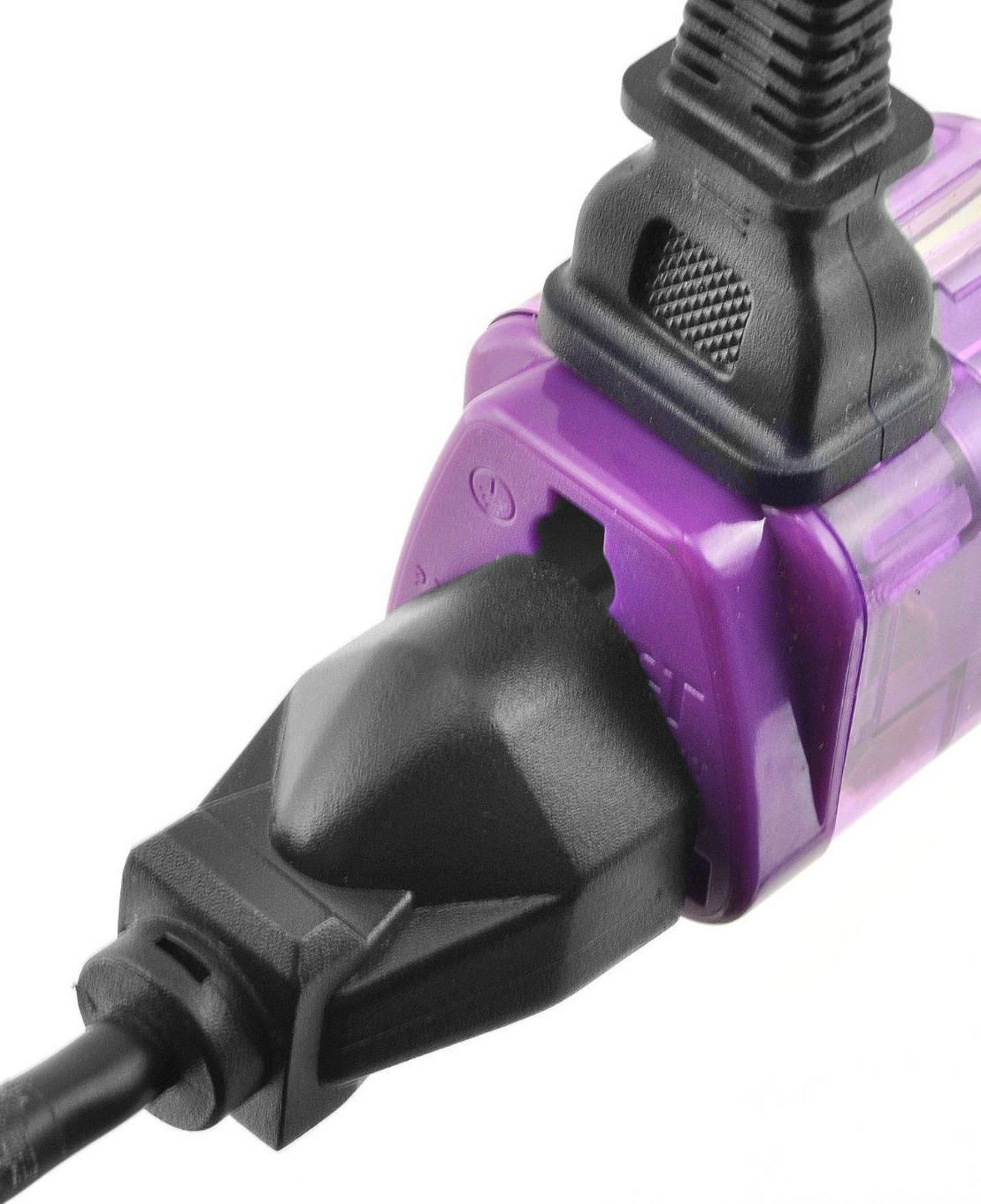 Travel Adapter Power Plug Outlet Jack for US to BRAZIL Type N [2-Ports + SURGE]