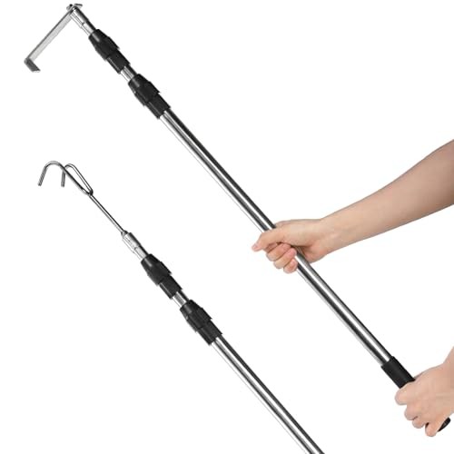 Truck Cargo Grabber Reach Retriever Tool, 6.5 Feet Truck Telescoping Pull