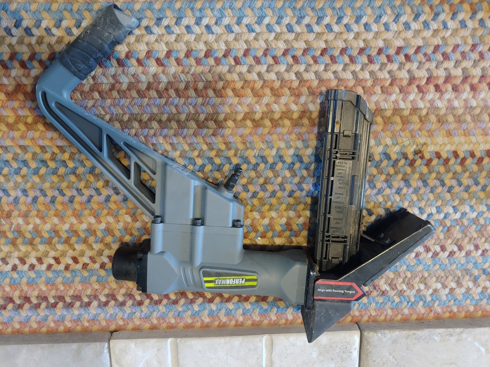 Performax Flooring Cleat Nailer Stapler 208-0903 - Works W/ 16 GA T-Cleats