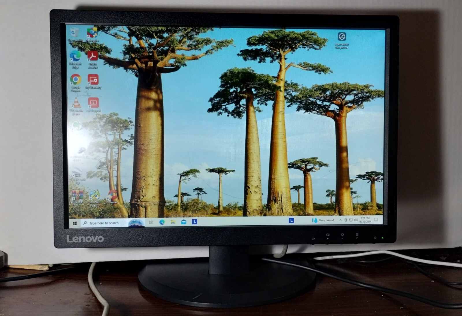 Monitor Lenovo ThinkVision E2054A 19.5" LED Backlit LCD Monitor 1440x900