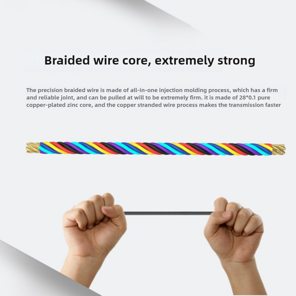 New Mobile Keychain Data Cable Fast Charging Cable for Android MicroUSB Port