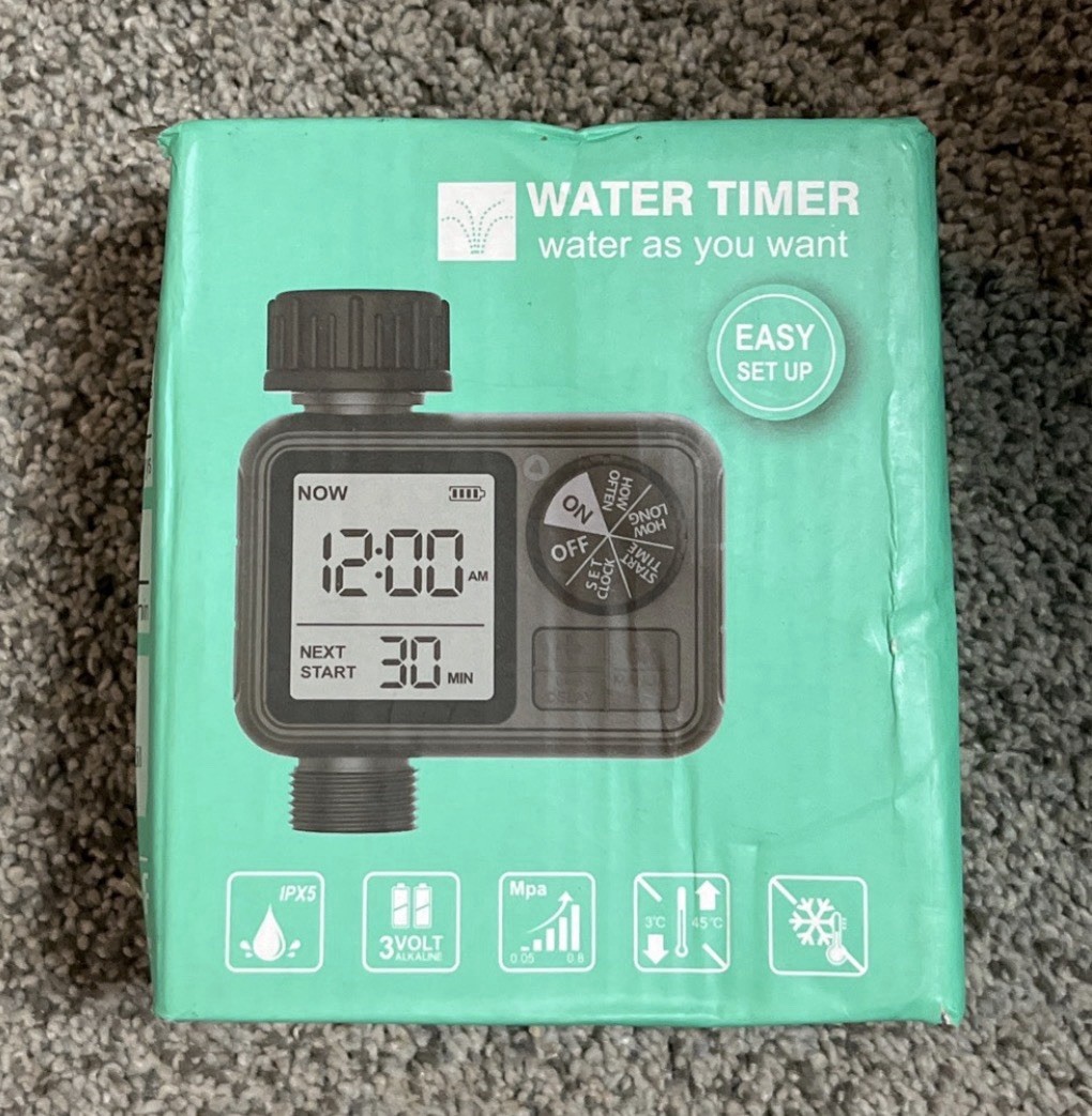 Xtsuen Water timer HCT-M02 Bewässerungscomputer Neu Rechnung MwSt