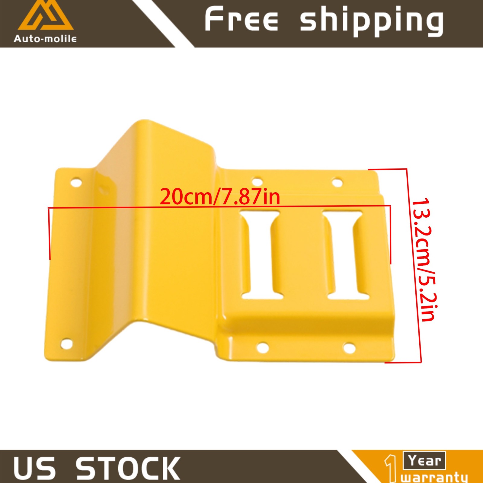 Heavy Loads E Track System With Wheel Chock 8' Yellow Ratchet Tie Down Straps