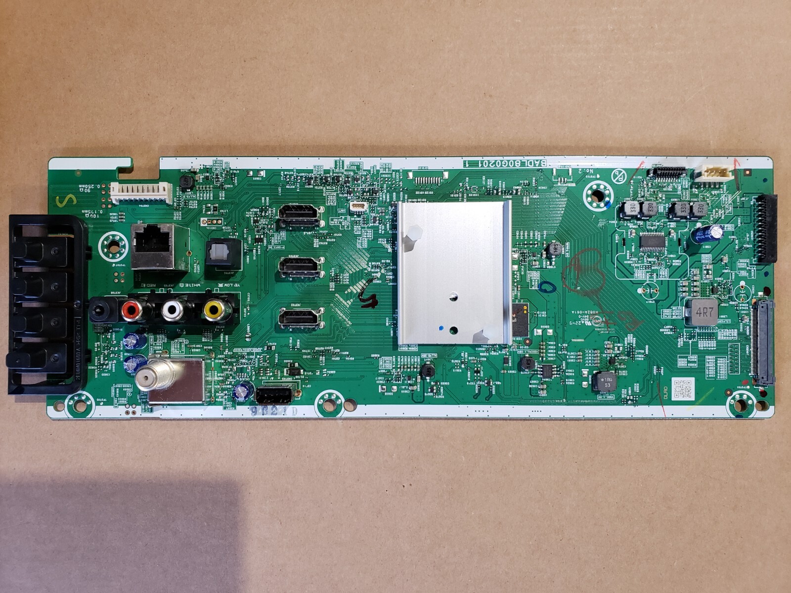 PHILIPS 55" Main  55PUL7552/F7 MAIN BOARD BADL80G0201 1 Input Motherboard Video