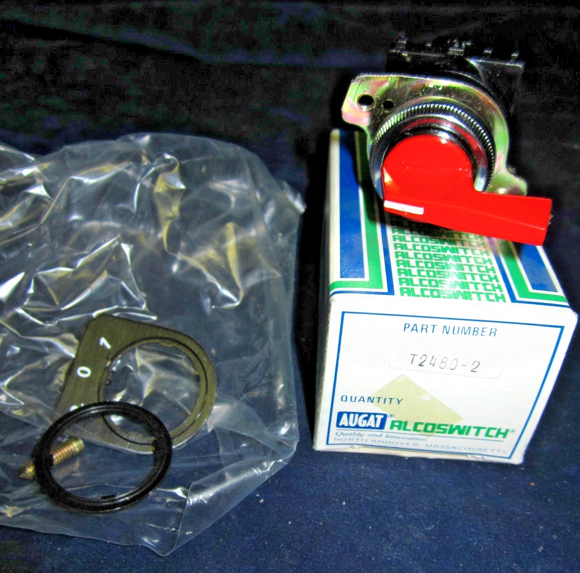Alco Augat T2480-2 Selector Switch Assembly Cover