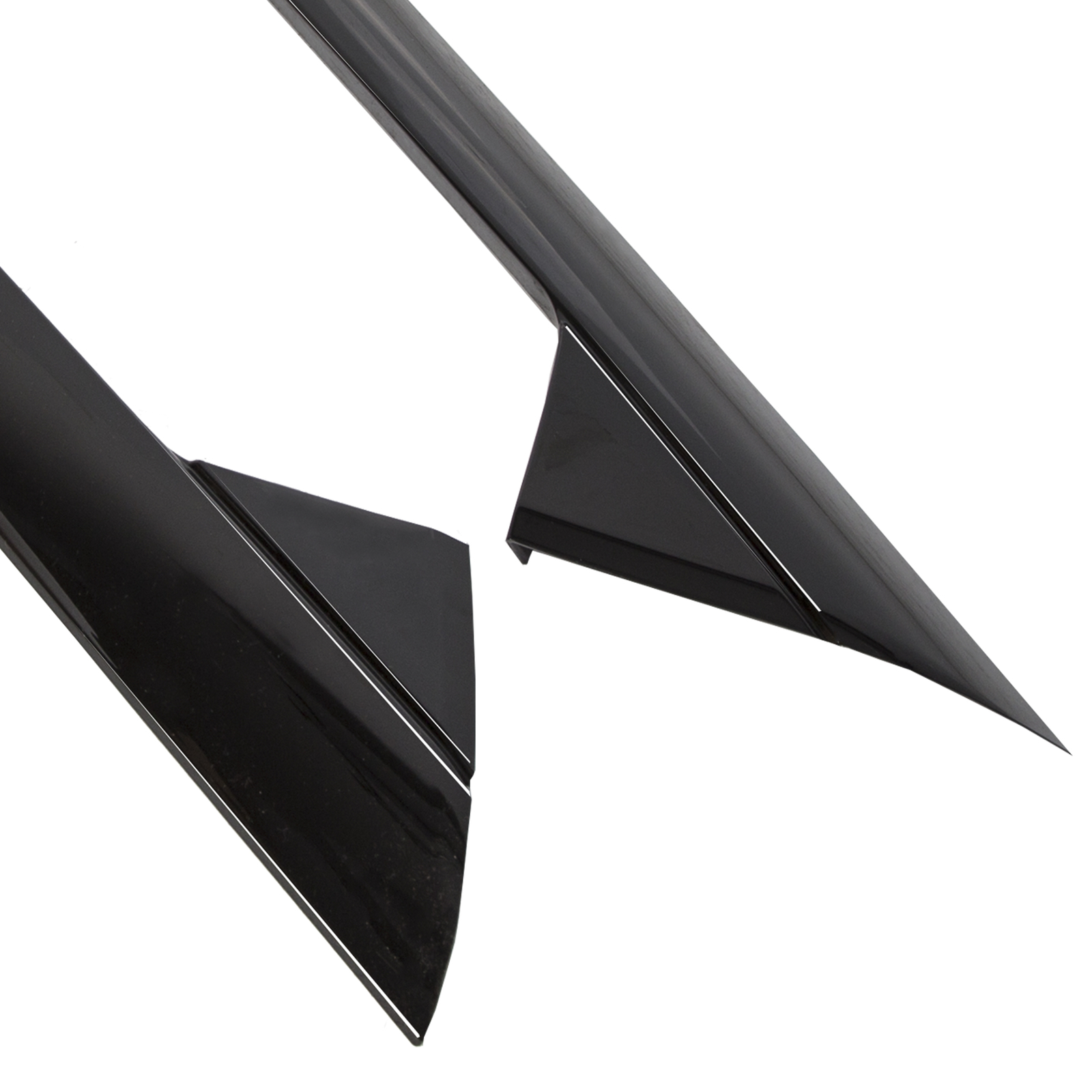 Pair Inner & Outer Windshield A Pillar Molding Trim For Ford Explorer 2011-2019
