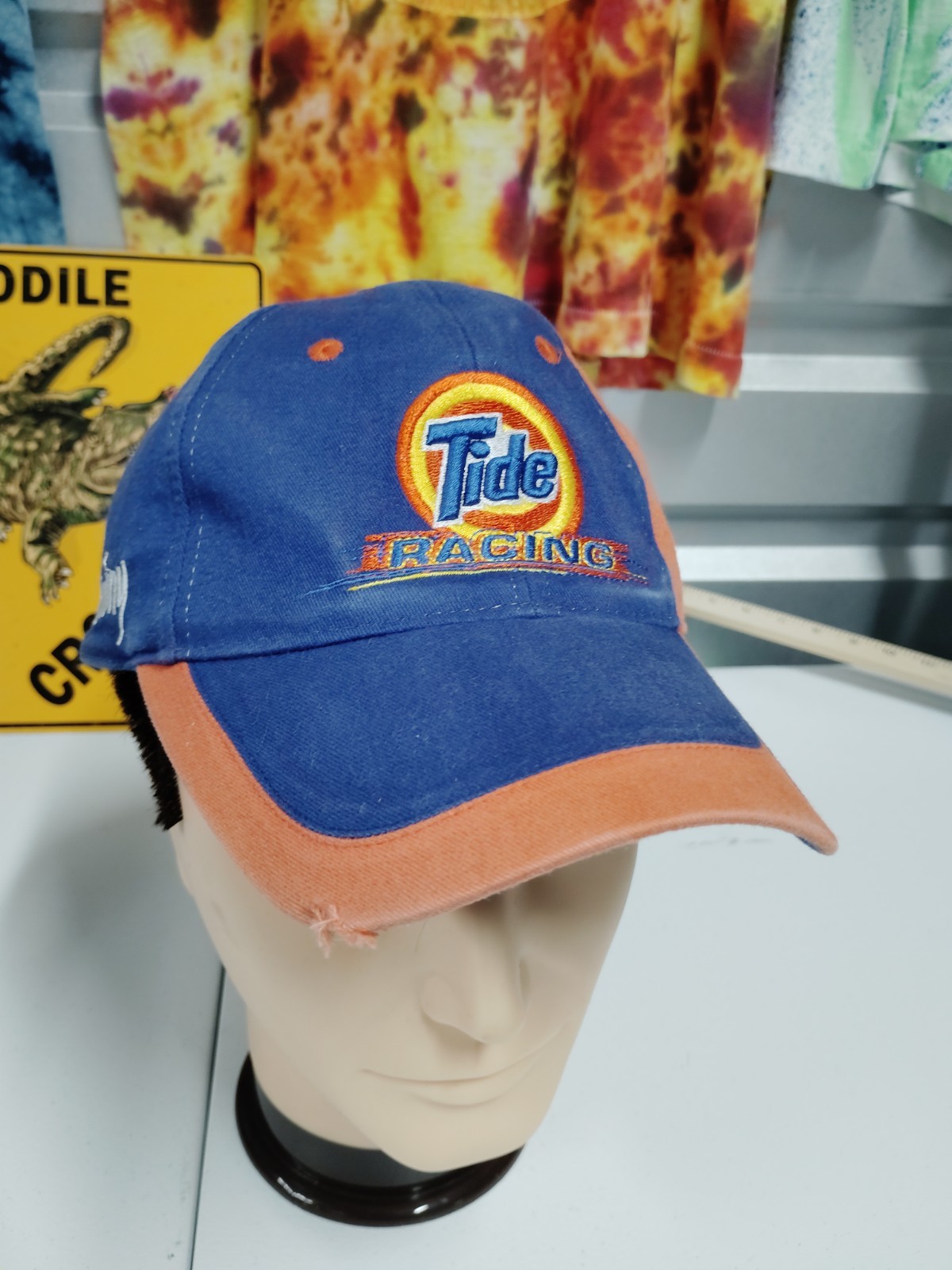 Tide Racing Downy Hat Adjustable Osfm Youth A204 Some Distress