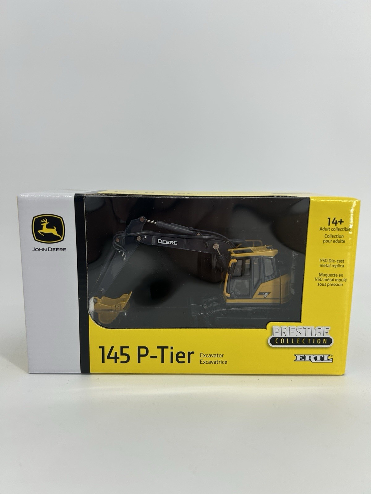 John Deere ERTL 1/50 E145 P-Tier Excavator Prestige Die Cast Replica - LP82823