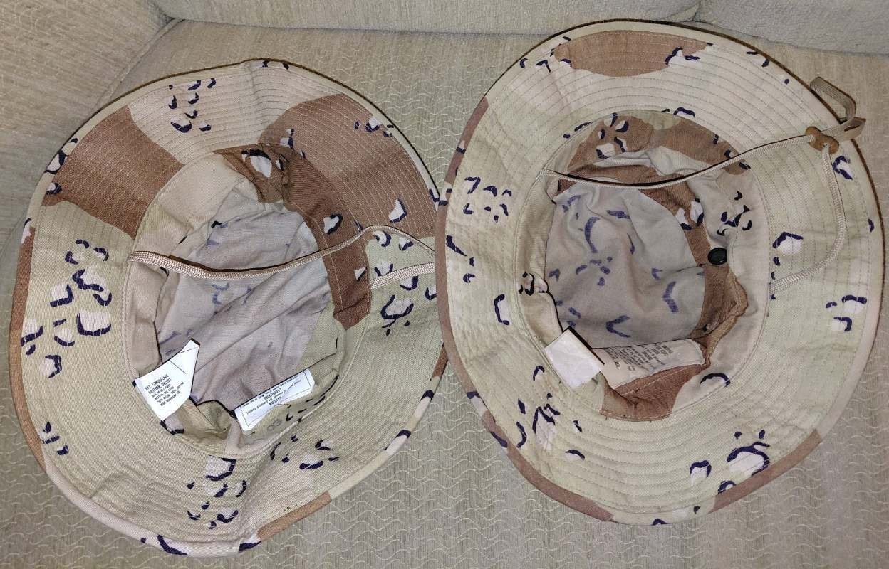 2 Usgi Chocolate chip boonie hats