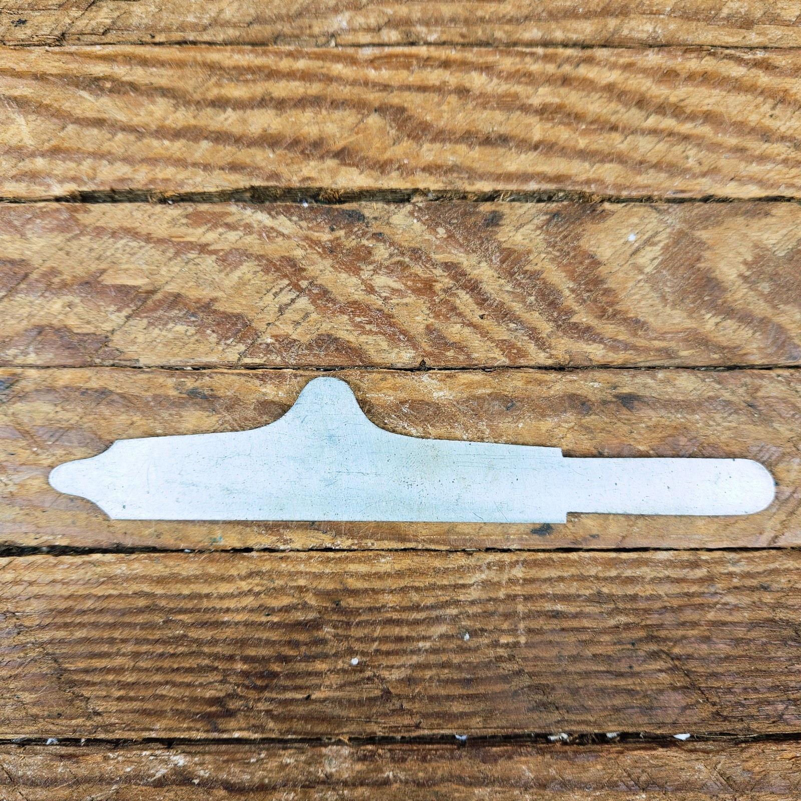 NOS Sideplate 4-15/16 x 1" Inlay Flintlock Longrifle Muzzleloader Percussion