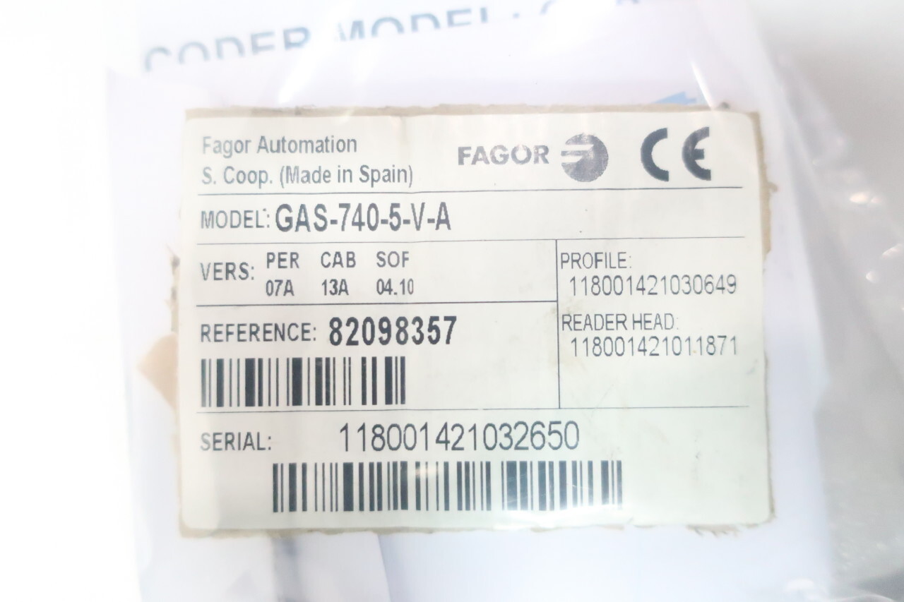 Fagor GAS-740-5-V-A Linear Encoder