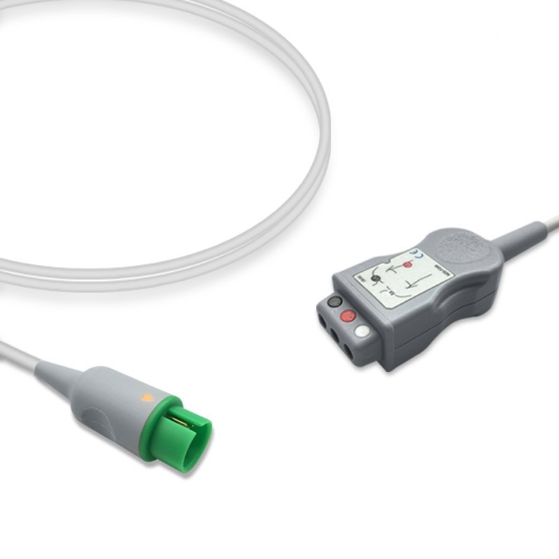 700-0008-10 3-Lead ECG Trunk Cable for Spacelabs 90309 90367 90367 AHA (1Pc)