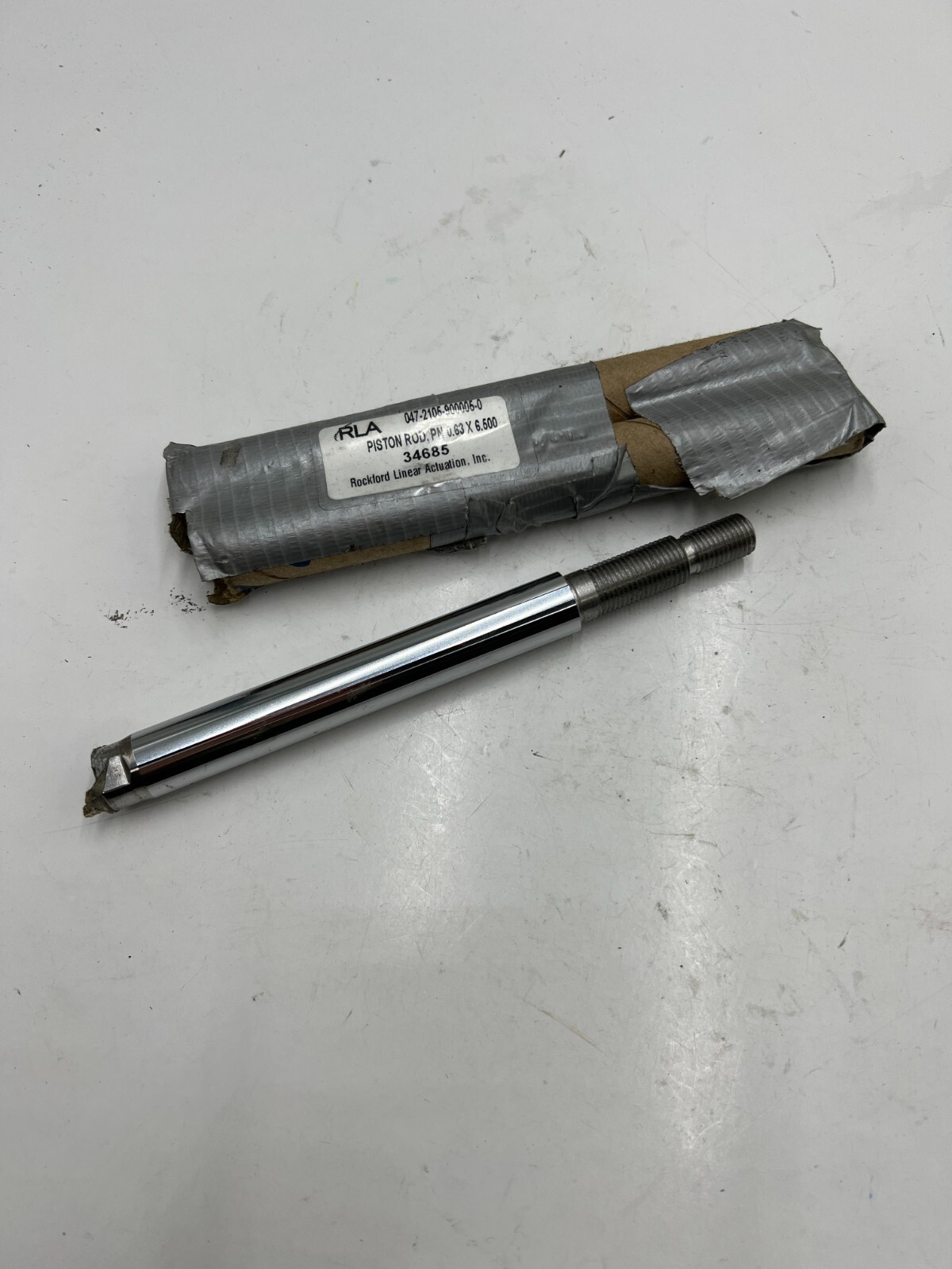 Rockford Linear Actuation Piston Rod .63" x 6.5", 34685, Heavy Duty Steel