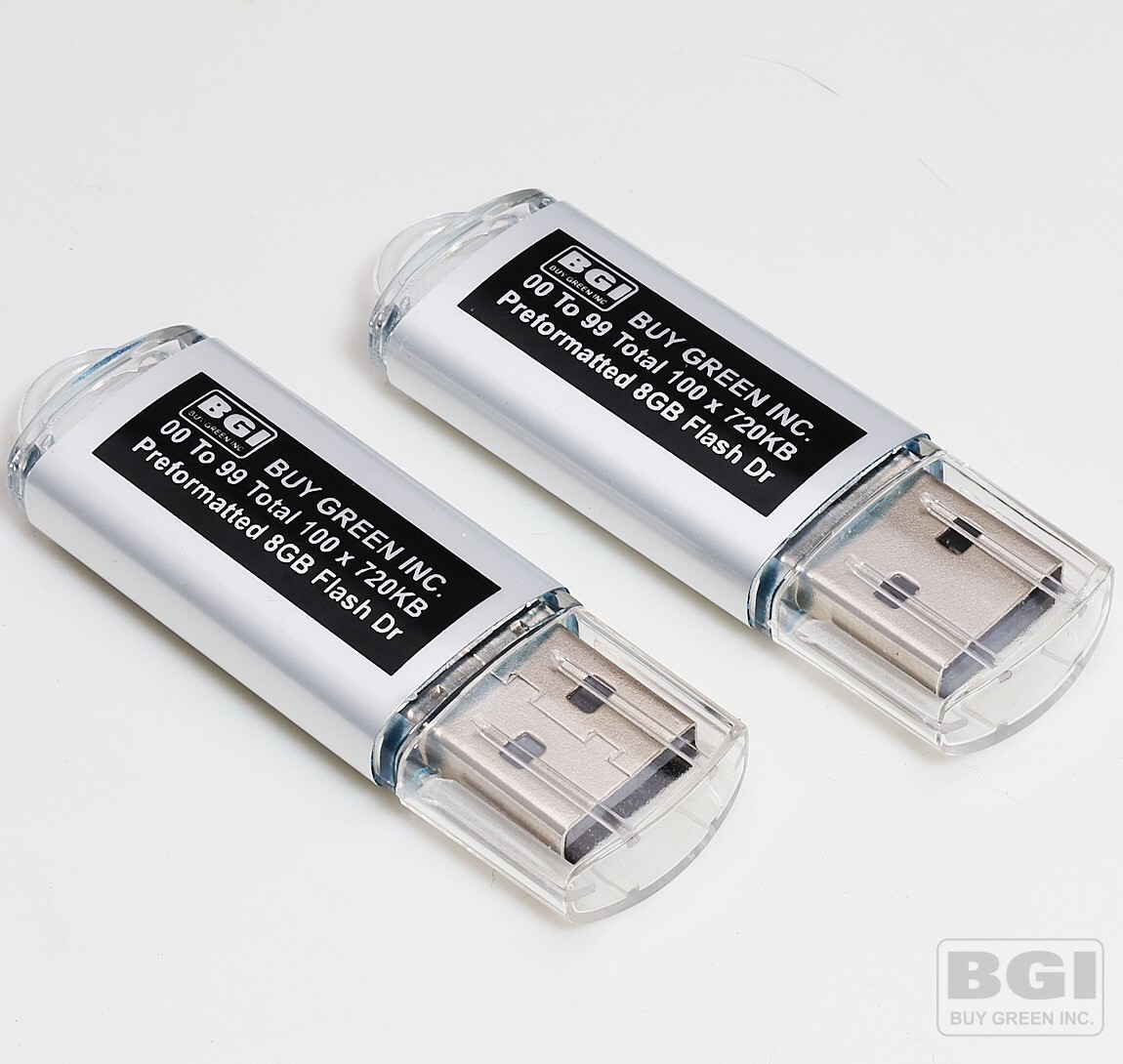 2X Preformatted USB Flash Dr For Floppy Disk Emulator 00 to 99 Total 100X 720KB