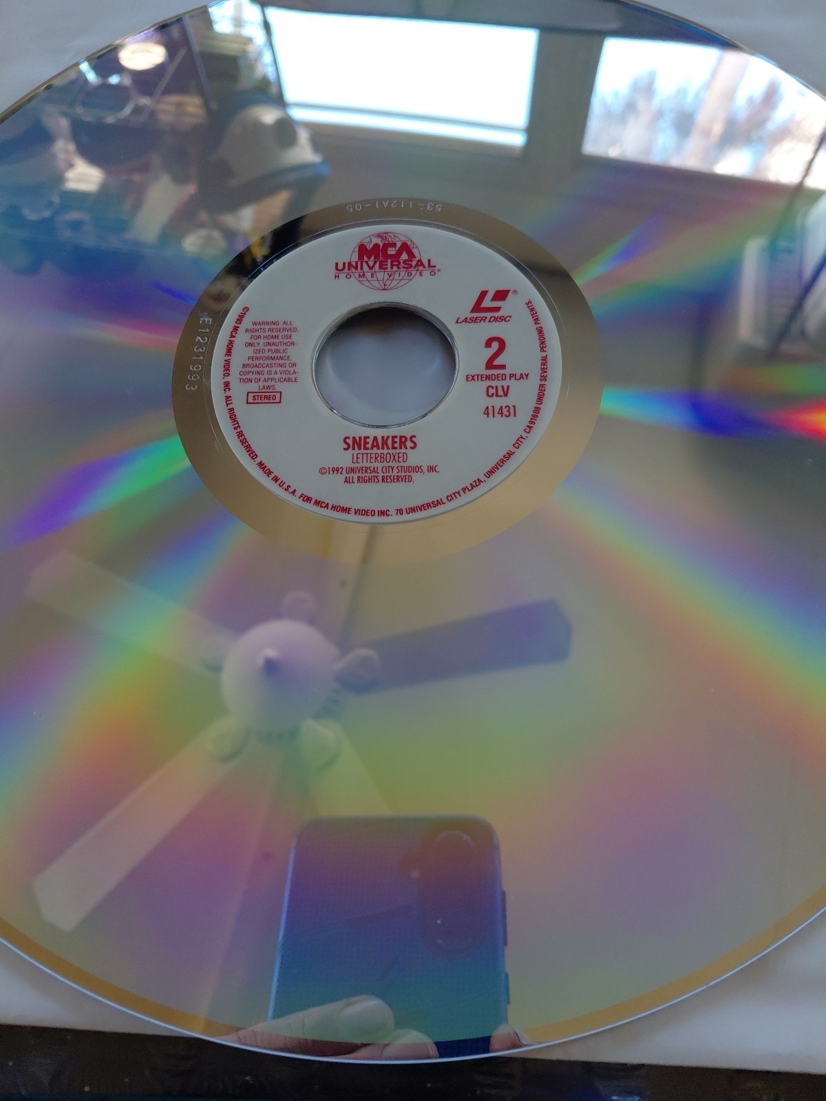 Sneakers (Laserdisc CLV/CAV, 1993)