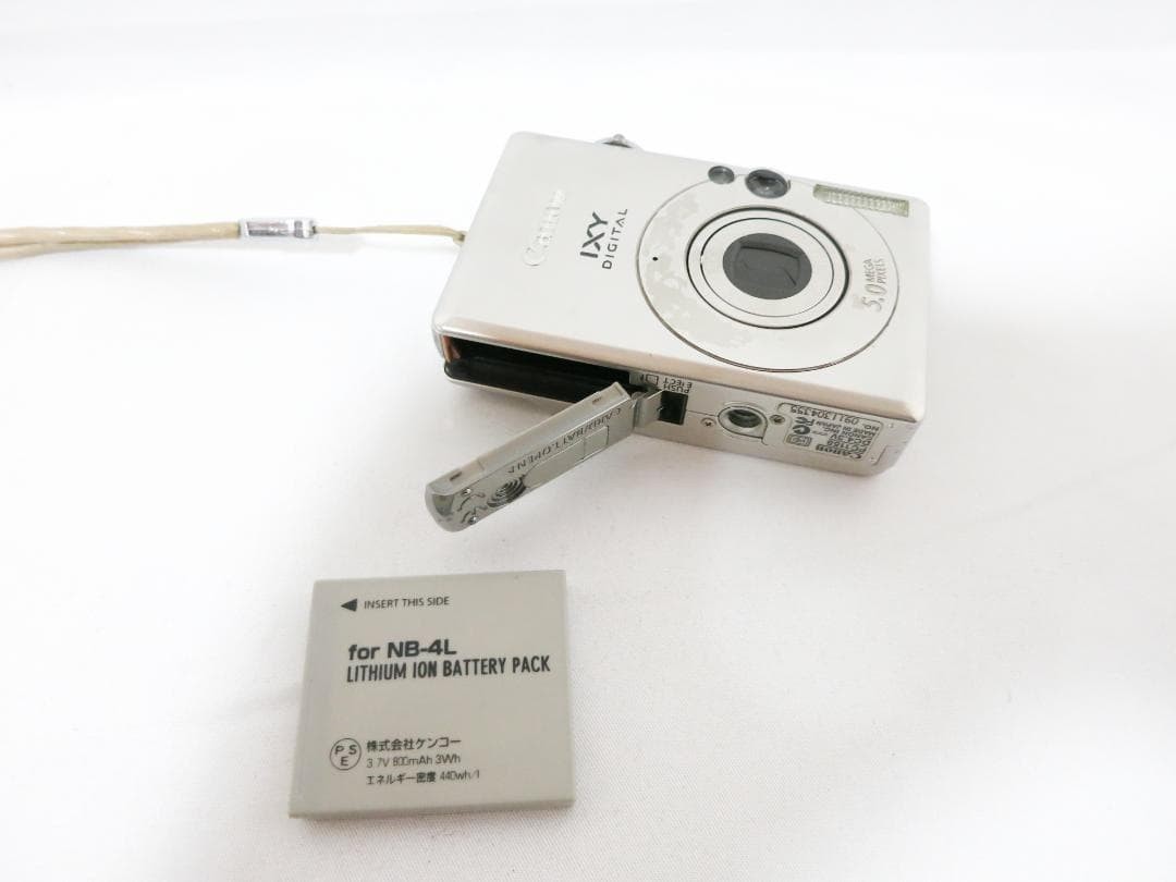 Canon IXY DIGITAL60 Compact Digital Camera Silver Used Condition