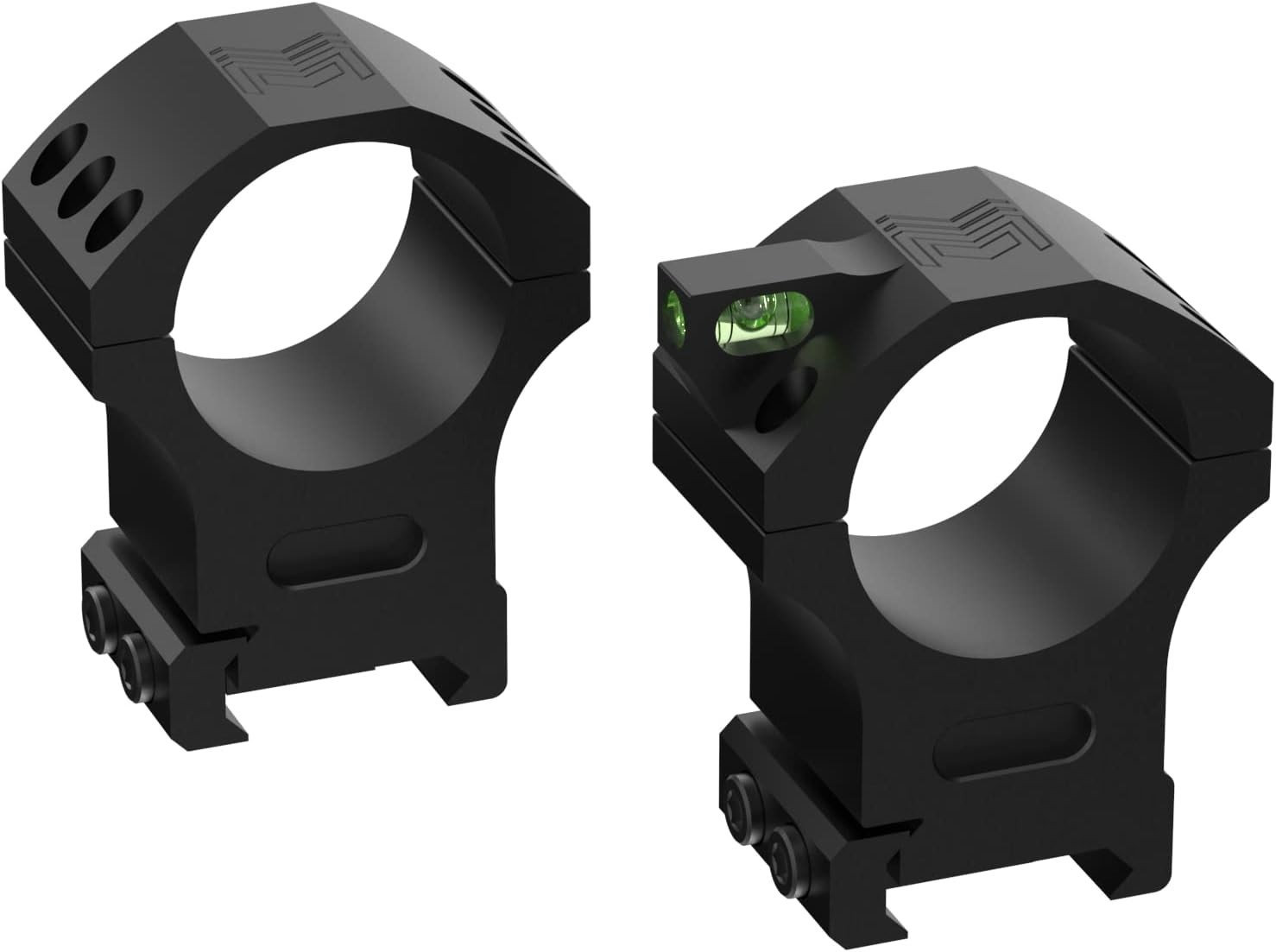 Monstrum Precision Scope Rings with Integrated Level Bubble | 34 mm Diameter