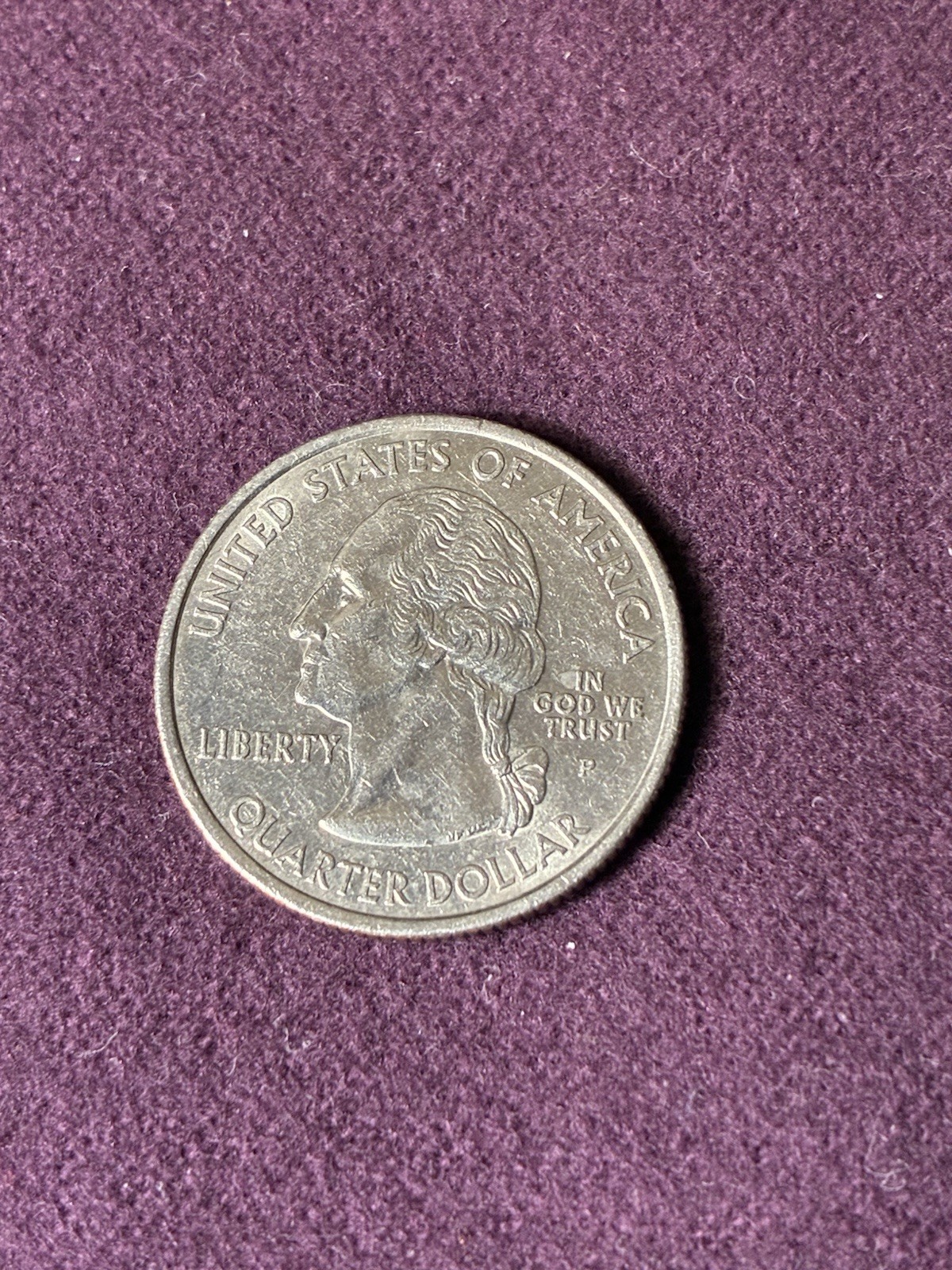 2006P Nebraska State With Die Crack Down Men & Under M&C In Chimney Rock Ref#58