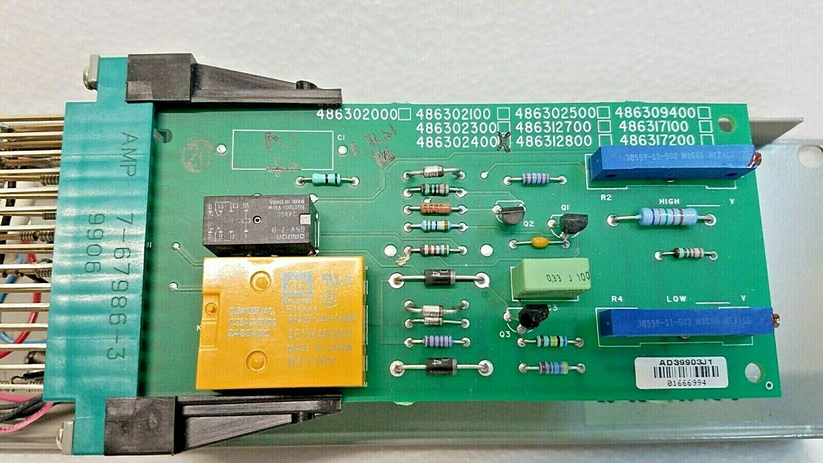 Emerson 437711400 Low Voltage Disconnect Panel