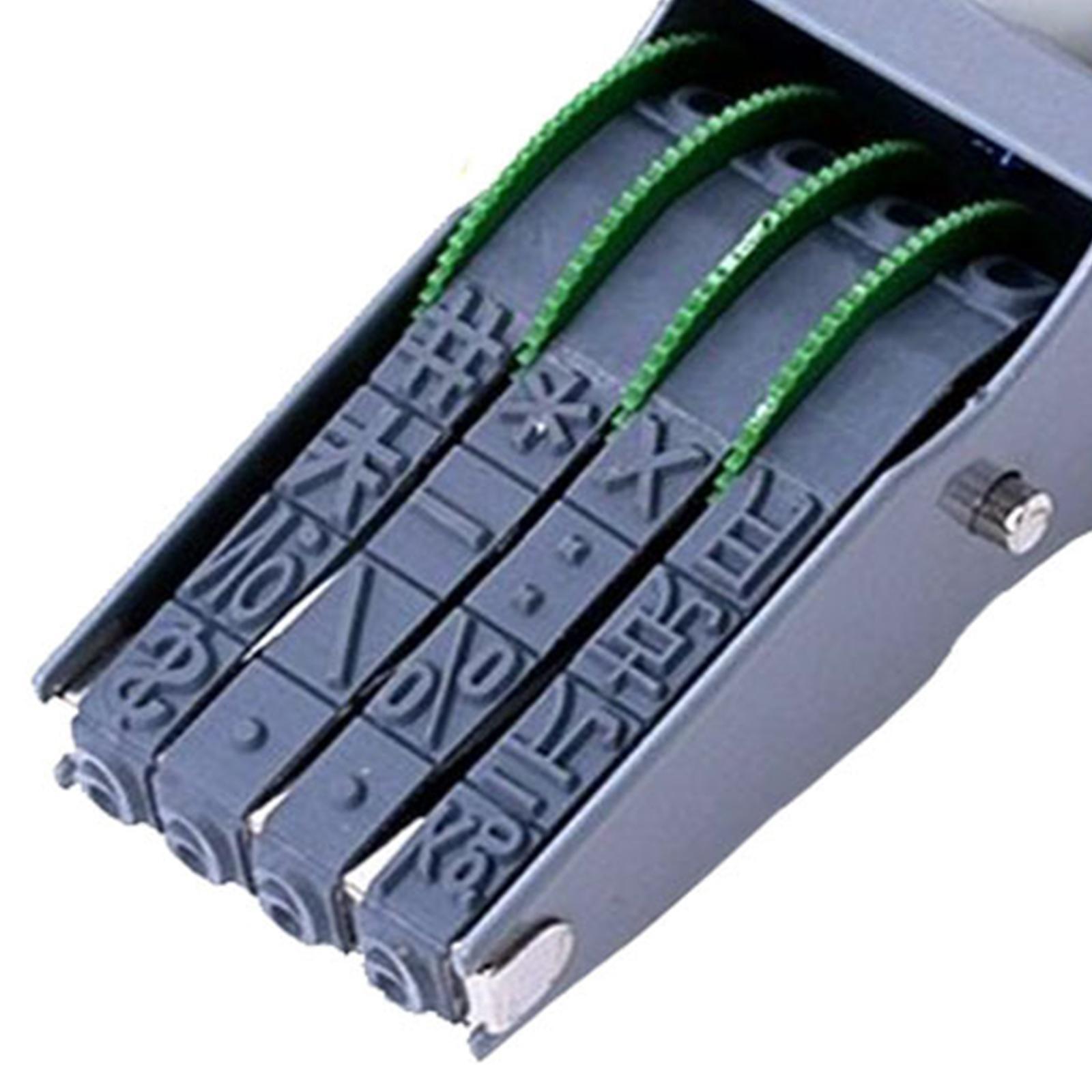 Rubber Number Stamp 4 digits Numeric Rolling Accs Roller Date Stamp for Document