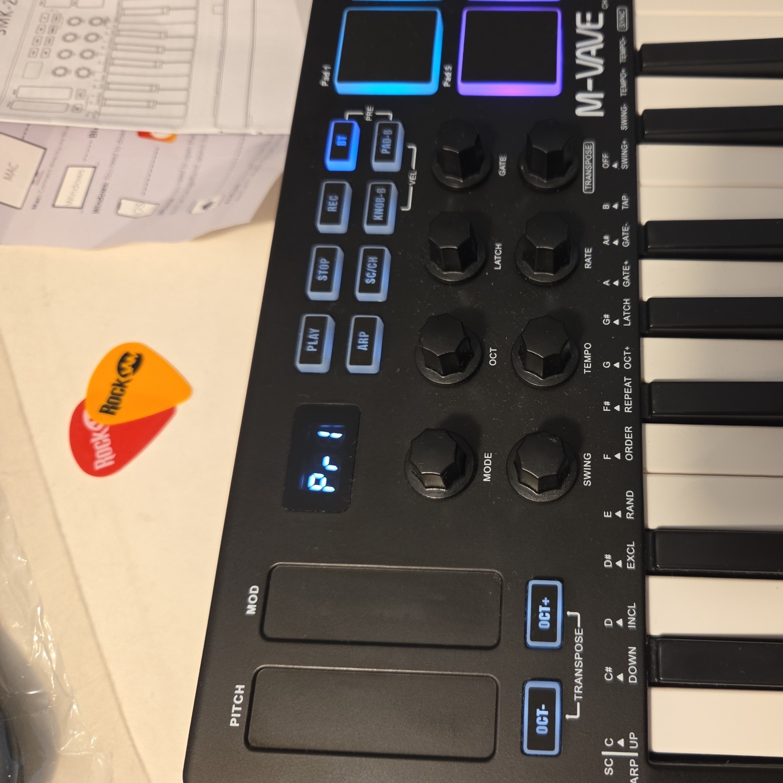 M-VAVE SMK-25 MIDI Keyboard Controller