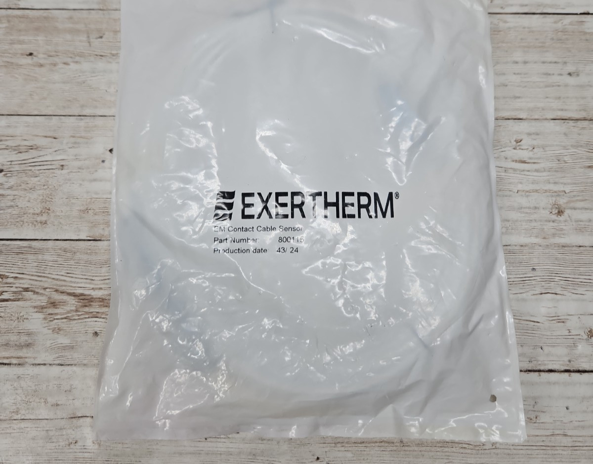 Exertherm EM Contact Cable Sensor Cord 800115 Gray Plug Device NEW in Package