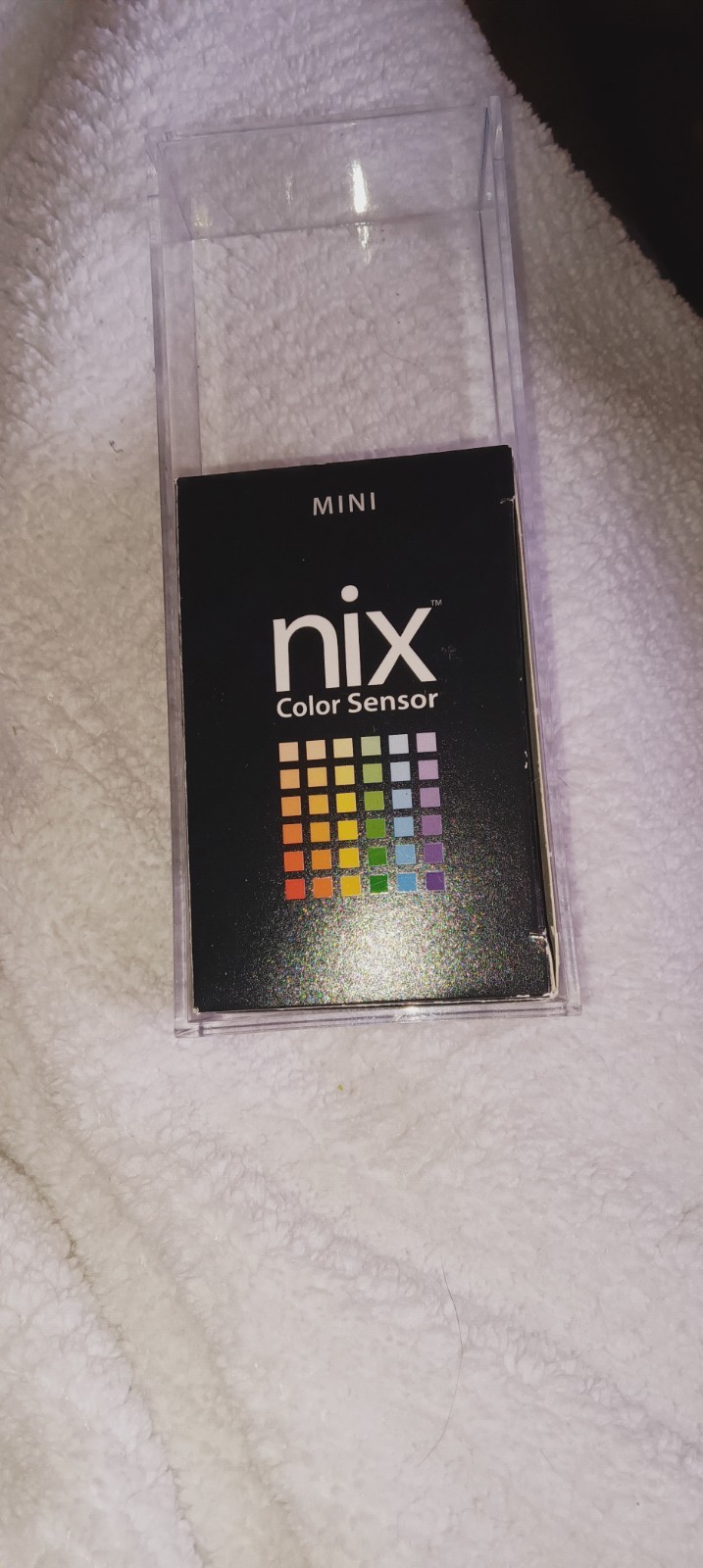 Nix Mini Optical Color Sensor, Black USB Connection w/ Cable, Box & Lanyard