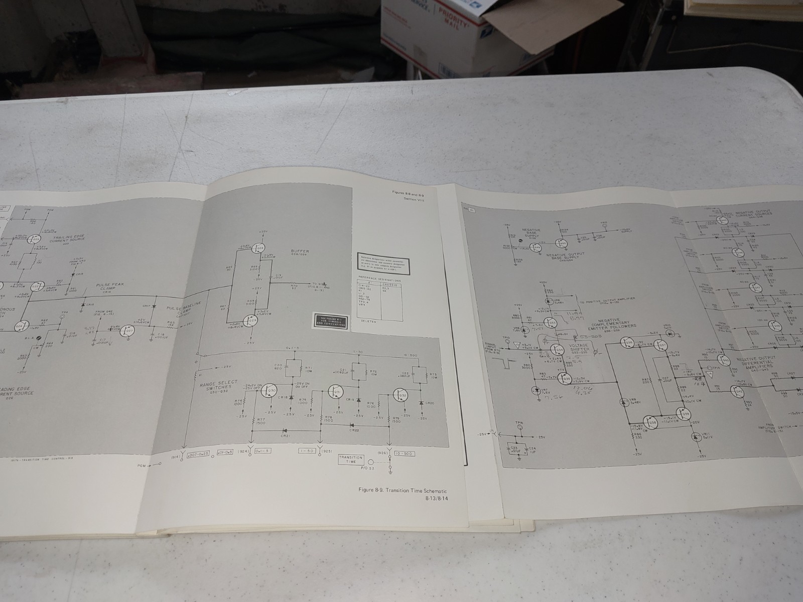 HP variable transition time output operating and service manual 01917-90901