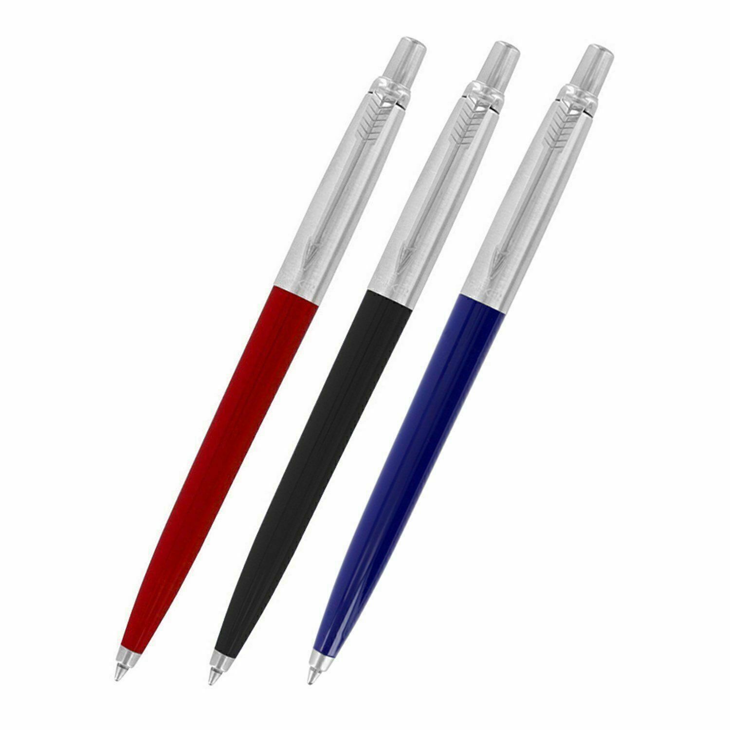 3 Pens -Parker Jotter Standard CT Ball Pen (Set of 3 Pens) Free Shipping DDP USA
