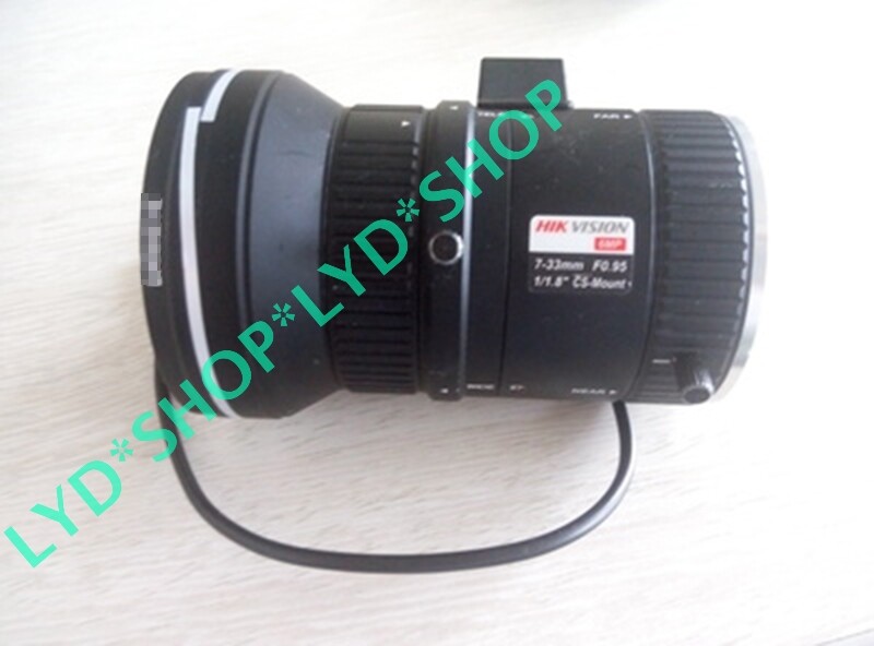 Automatic aperture manual zoom 6 megapixel lens HV0733D-6MP
