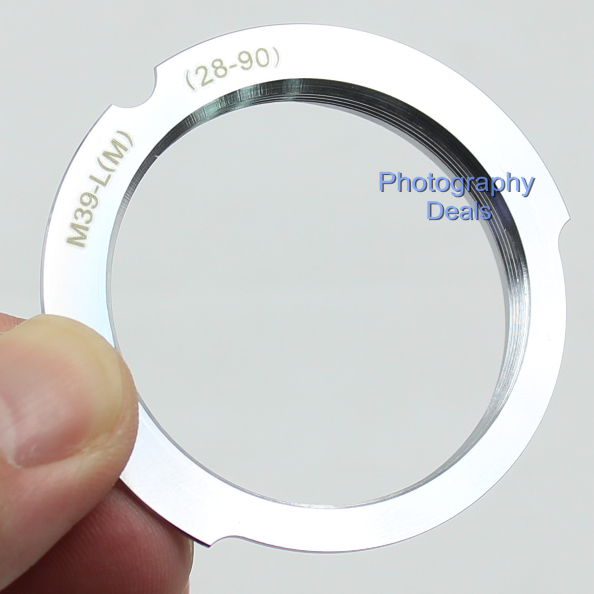Mount Adapter For Leica L39 M39 LSM LTM 28-90 90mm Screw Lens to Leica M Camera