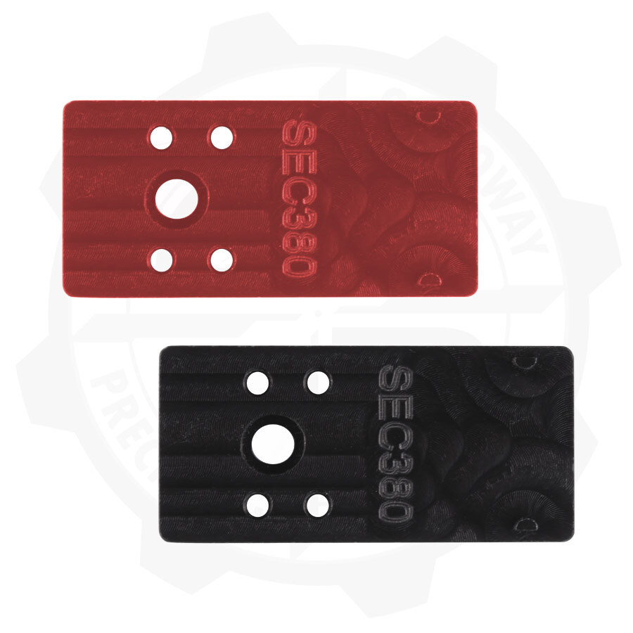Optic Mount Plate for Ruger Security 380 Pistols by Galloway Precision
