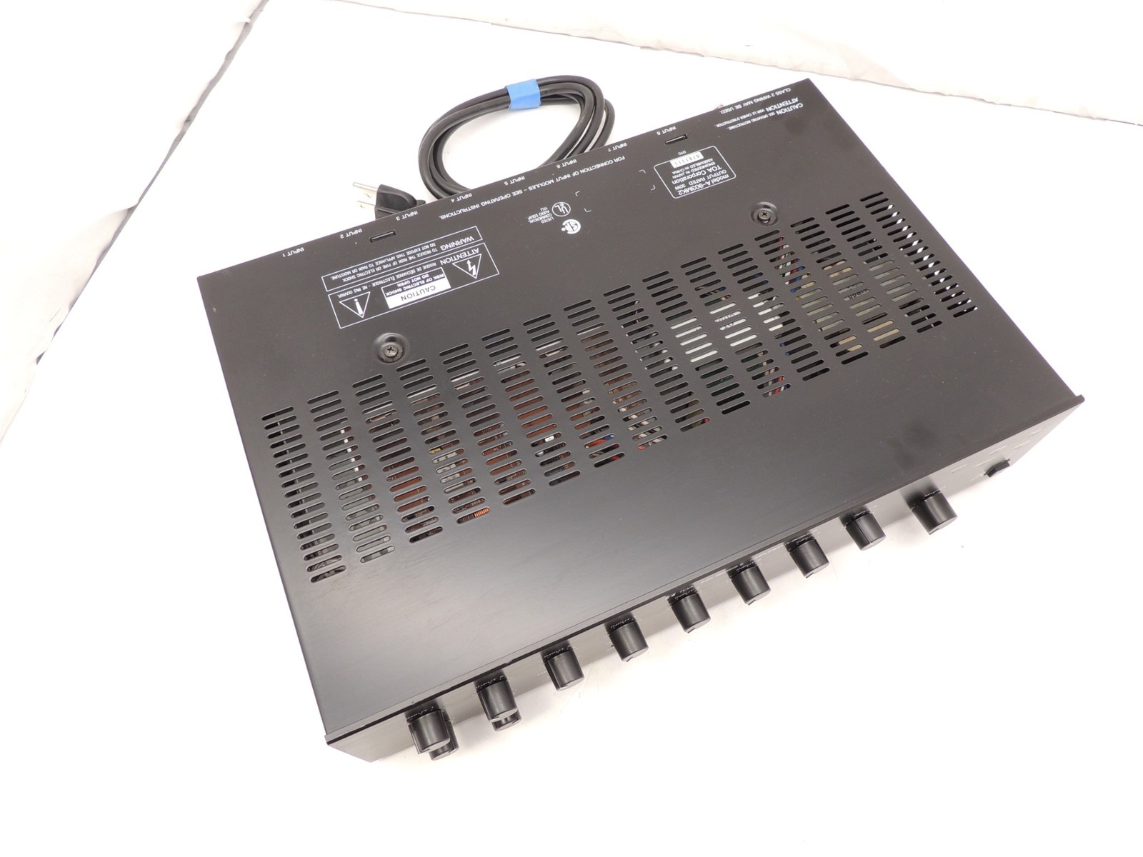 TOA A-903MK2 PA Power Amplifier 30 Watts 3 Modules Installed Tested Working