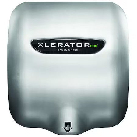 Excel Dryer Xl-Sbv-Eco-208-277V Automatic Hand Dryer, 10 Sec Dry, 68 To 77, 208