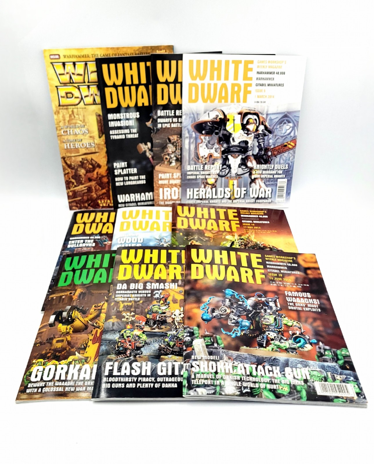 White Dwarf & White Dwarf Weekly Issues Pick and Choose Combined Shipping