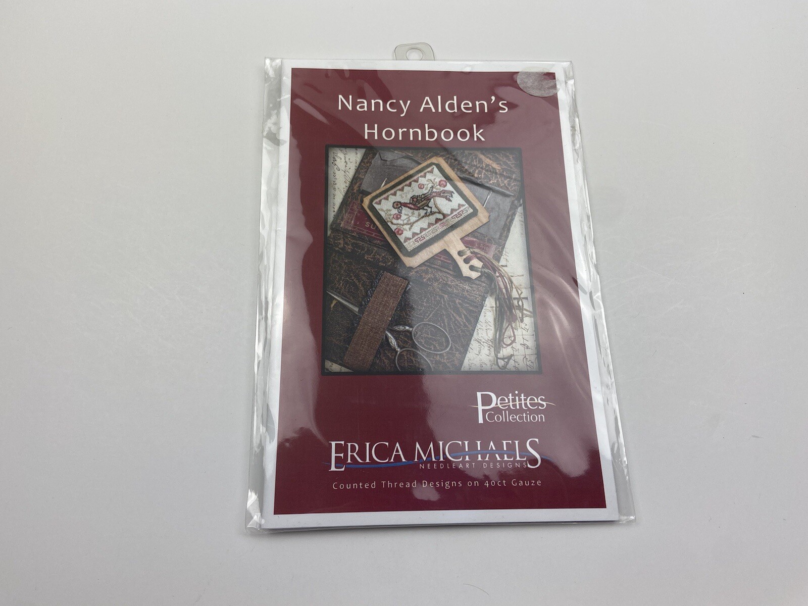 Erica Michaels Nancy Alden’s Hornbook Needlepoint Pattern 6P
