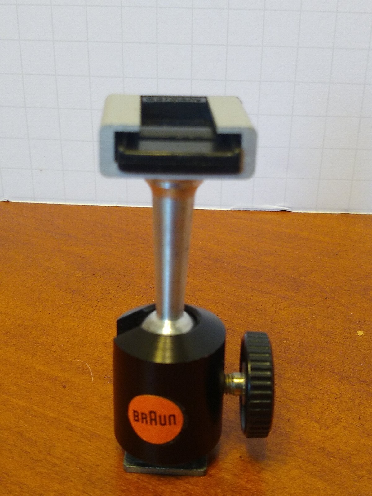 BRAUN BALL HEAD FLASH HOT SHOE ADAPTER - GERMANY