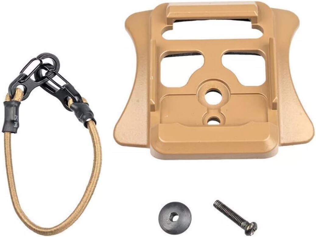 NEW USMC Coyote Brown ECH NVG Mount Bracket Shroud Helmet Screw Night Vision