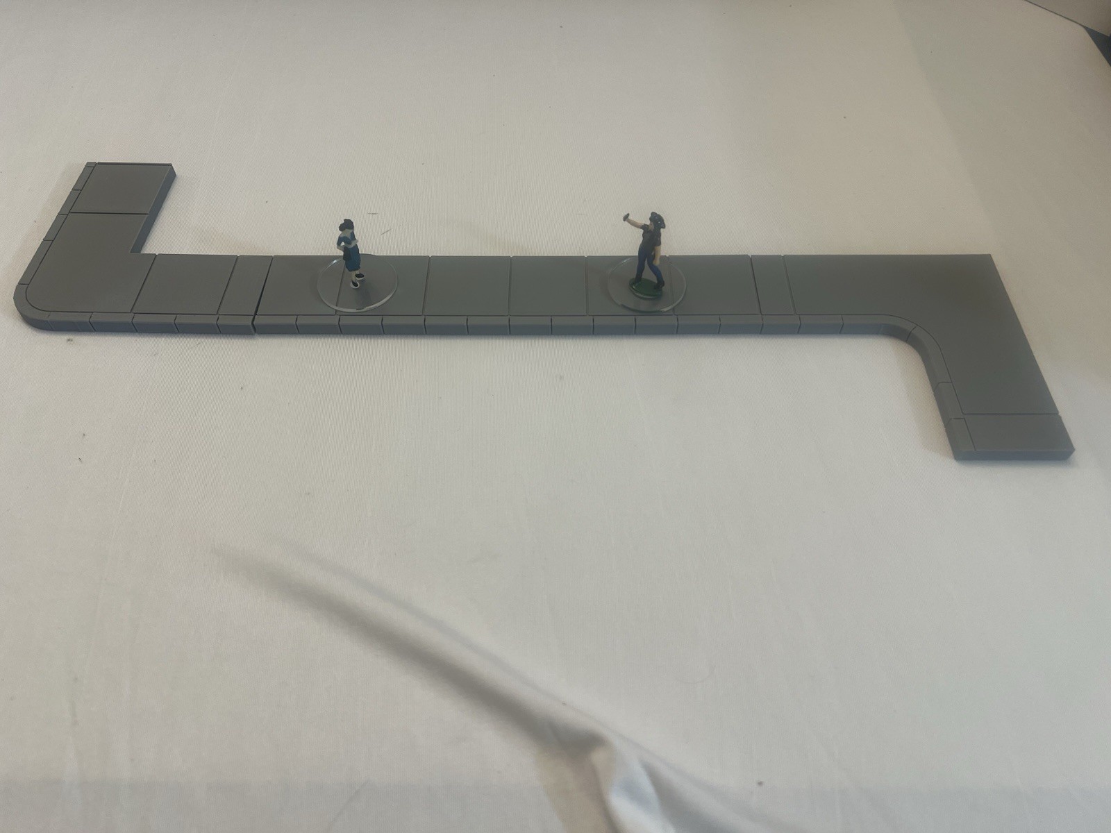 O Gauge Sidewalk - 4 Outside Corners