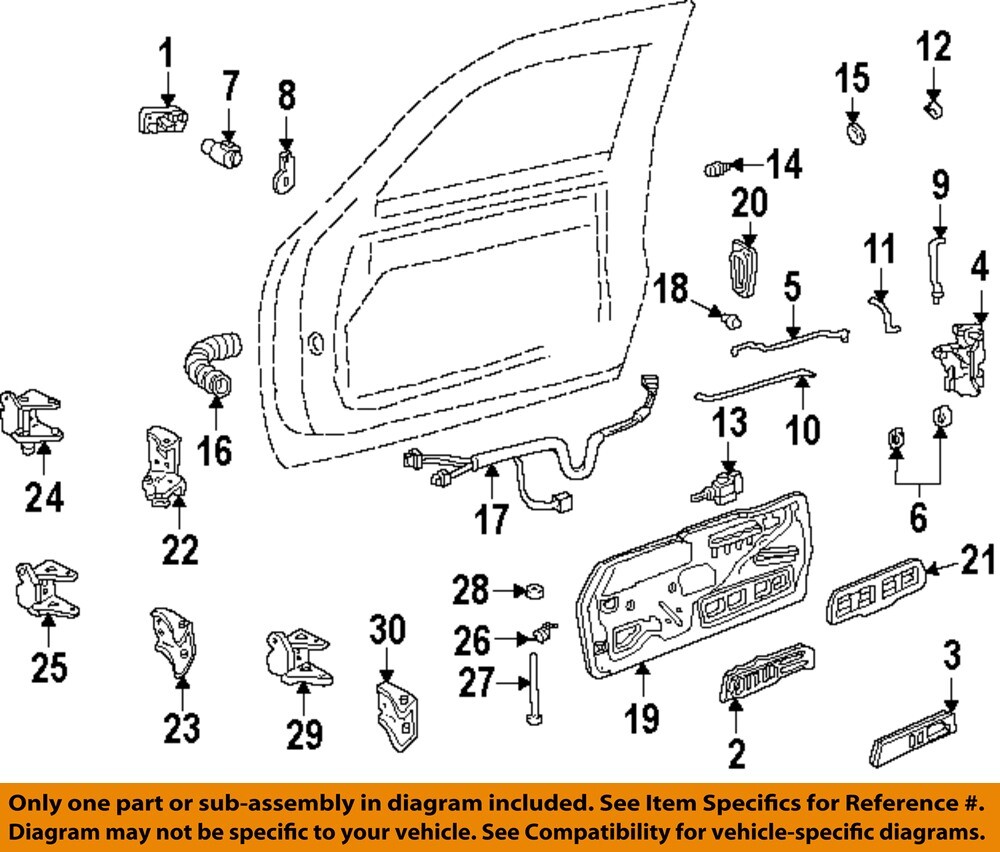 GM OEM 95-00 C1500 Front Door Lock Hardware-Handle, Inside 15708051